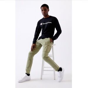 PacSun Utility Green Slim Cargo Pants